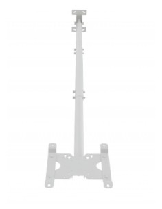 Soporte televisión techo blanco de 24" a 42" 2