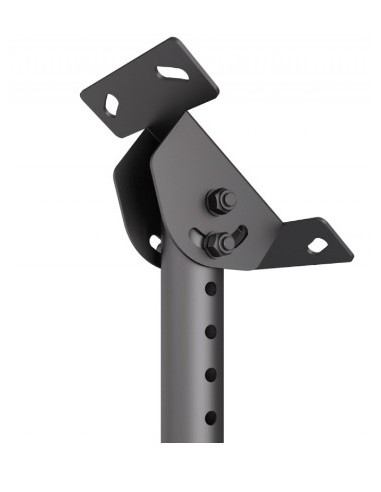 Soporte doble televisión techo negro de 24" a 42"