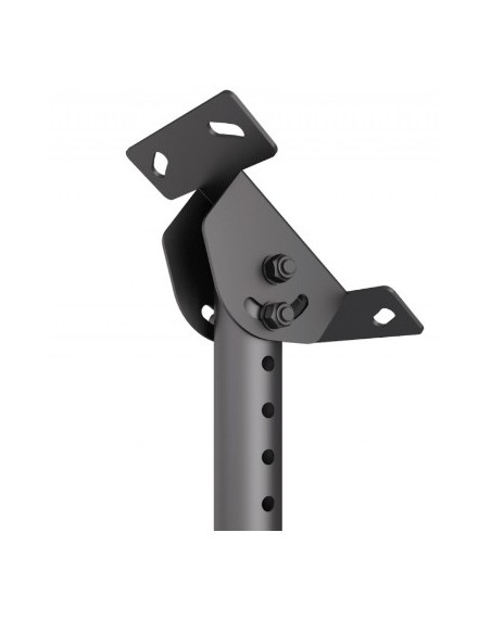 Soporte doble televisión techo negro de 24" a 42"