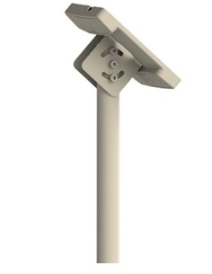 Soporte techo blanco televisión giratorio de 32" a 55" 2