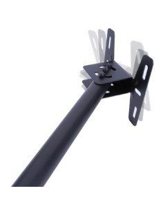 Soporte doble televisión techo negro de 32" a 55" 2