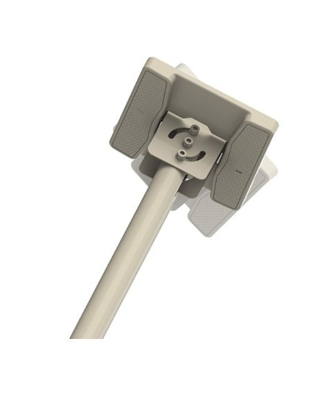 Soporte doble televisión techo blanco de 32" a 55"