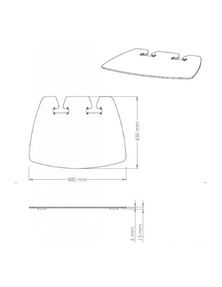 Peana telvisión XL hasta 110"