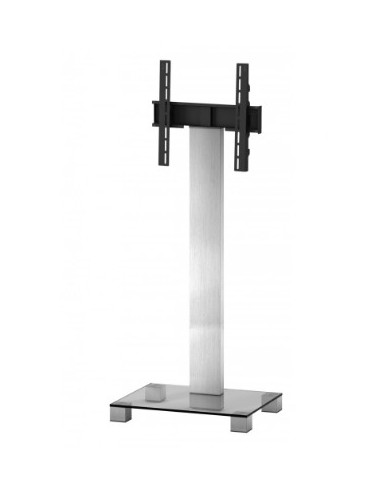 Peana televisión blanco con ruedas de 32" a 60"