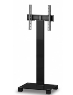 Peana televisión con estante y ruedas de 32" a 75" 2