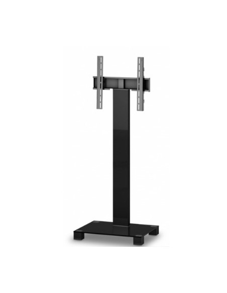 Peana televisión con estante y ruedas de 32" a 75"