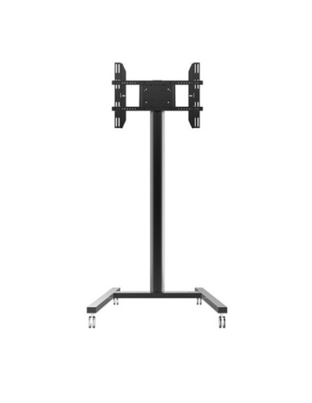 Peana stand televisión con giro y ruedas de 32" a 65"