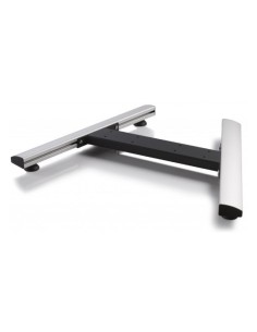 Peana stand televisión con ruedas de 32" a 70" 2