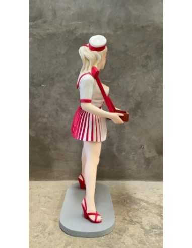 figura a tamaño real acomodadora cine vintage life size figure