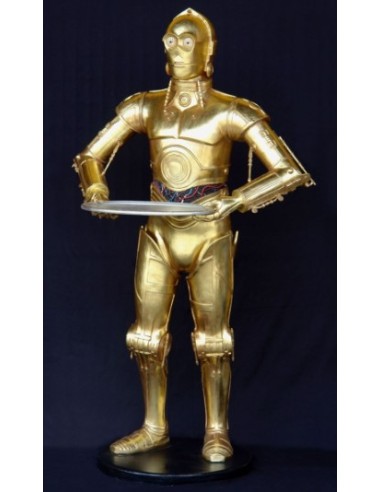figura a tamaño real robot c3po star wars life size figure