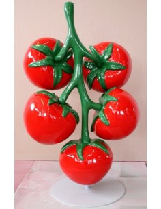 Tomates con soporte