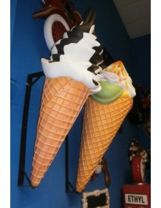 Cucurucho rótulo nata y chocolate 2