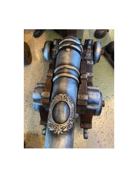 Réplica cañón pirata