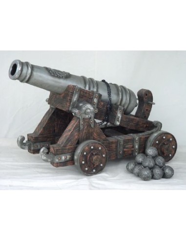Réplica cañón pirata