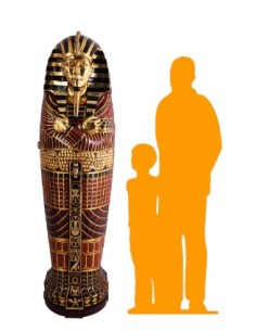 Sarcófago faraón rey egipcio 2