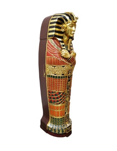 Sarcófago faraón rey egipcio