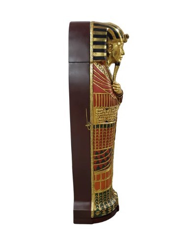 Sarcófago faraón rey egipcio