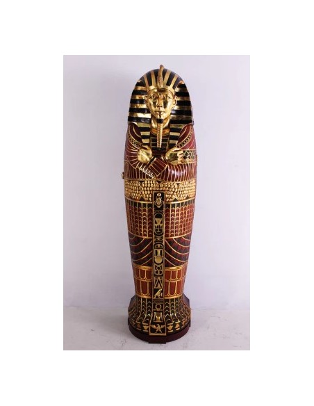 Sarcófago faraón rey egipcio