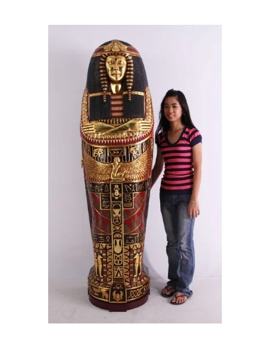 Sarcófago egipcio reina Nefertiti