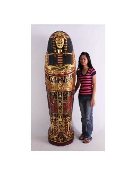 Sarcófago egipcio reina Nefertiti