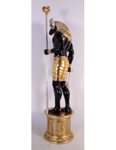 Dios egipcio Knum "en pedestal"