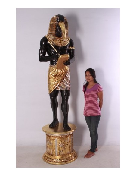 Dios egipcio Thot "en pedestal"