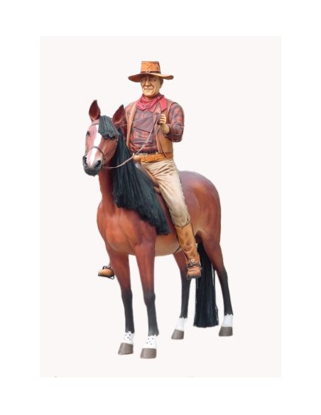 John Wayne a caballo
