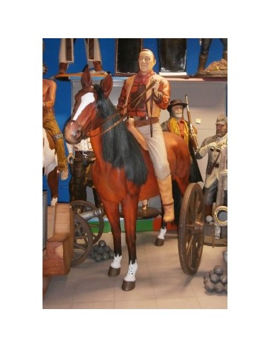 John Wayne a caballo