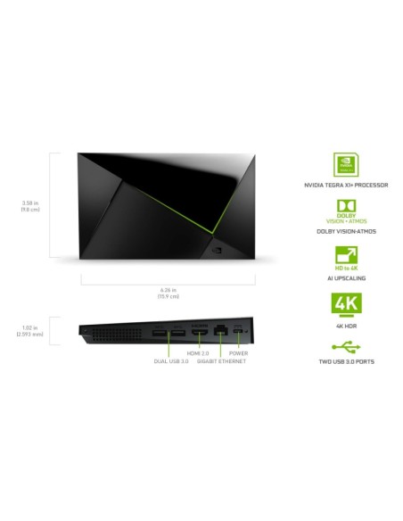 Nvidia Shield TV Pro Android TV 4K HDR 16GB