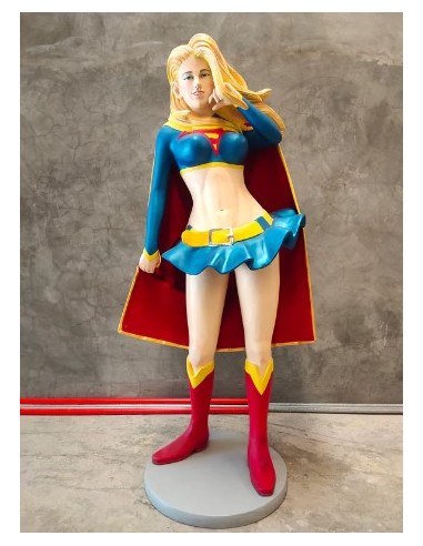 hermes cinema figura a tamaño real personaje supergirl en venta