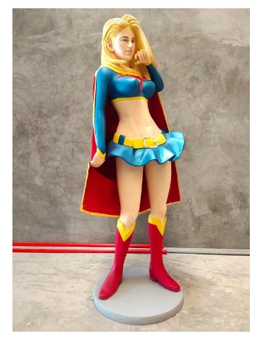 hermes cinema figura a tamaño real personaje supergirl en venta