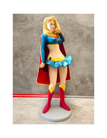 hermes cinema figura a tamaño real personaje supergirl en venta