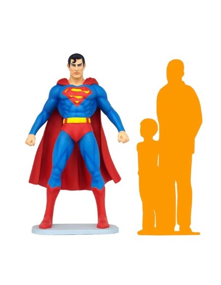 hermes cinema figura a tamaño real personaje superman en venta