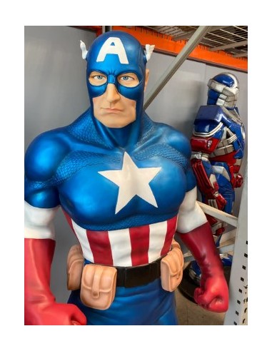 hermes cinema figura a tamaño real personaje capitan america en venta