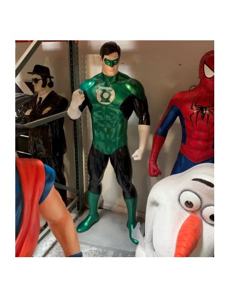 hermes cinema figura a tamaño real personaje green lantern en venta