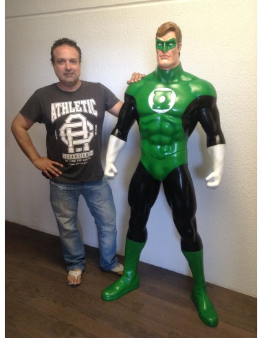 hermes cinema figura a tamaño real personaje green lantern en venta