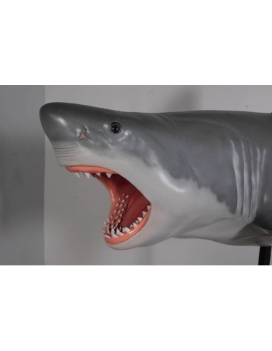 Tiburón blanco (en pedestal)