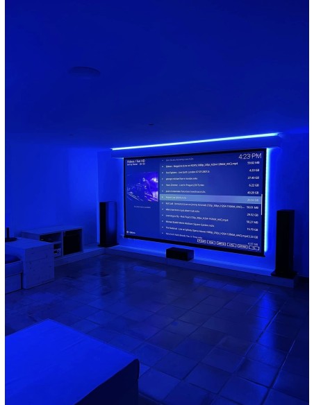 Sala de Cine (proyector + B&W y Hue)
