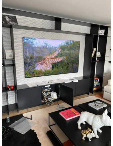 Cine en casa con Sonos y Samsung 8K 85"