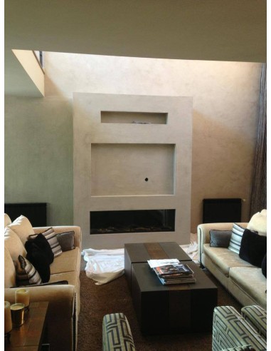 Cine en casa Denon con Monitor Audio y TV Samsung