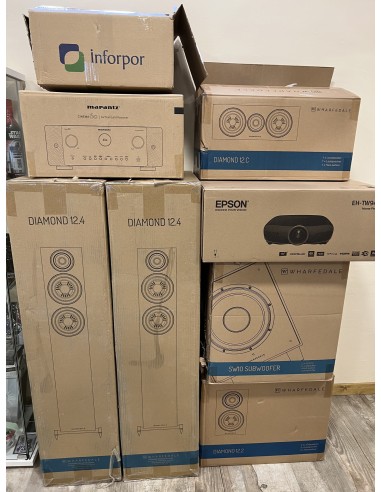 Cine en Casa Marantz con Wharfedale y Epson 4k