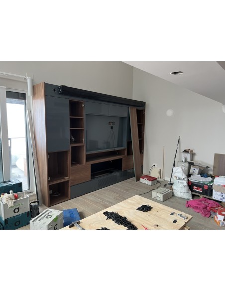 Cine en casa Denon con B&W y TV Sony 4K y Epson 4k