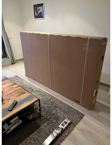 Instalación Samsung 75" 4K soporte fijo pared