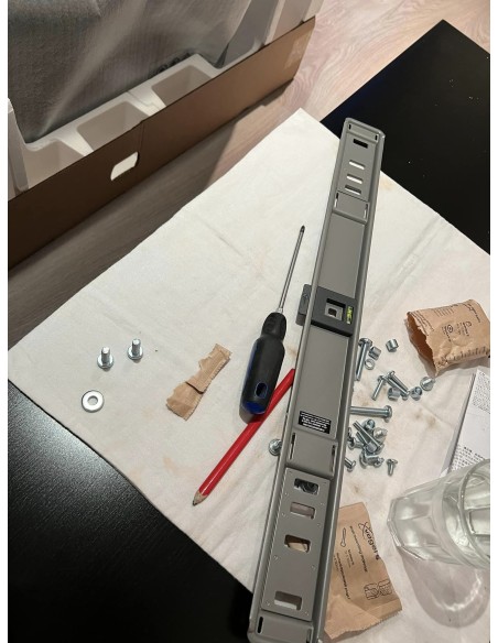 Instalación Samsung 75" 4K soporte fijo pared