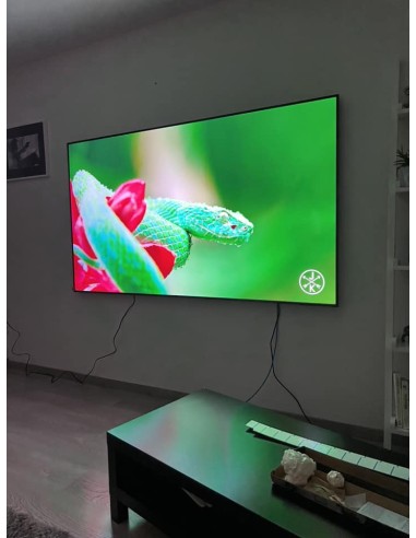 Instalación Samsung 75" 4K soporte fijo pared