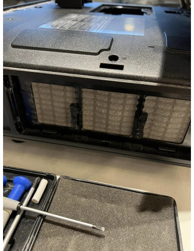 Cambio lámpara proyector Panasonic 4K