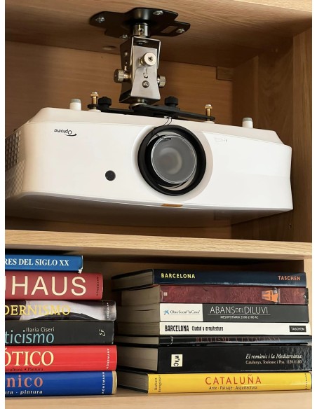 Instalación proyector Optoma 4K y soporte Arakno