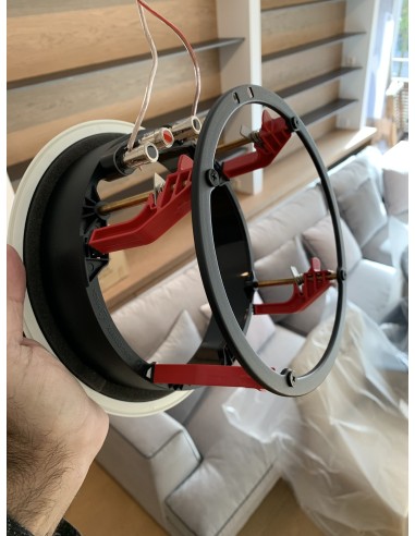 Altavoces empotrados B&W falso techo pladur