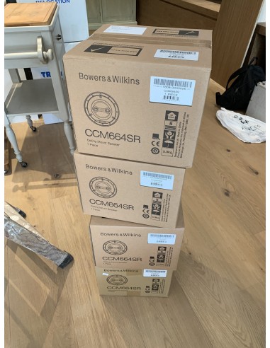 Altavoces empotrados B&W falso techo pladur