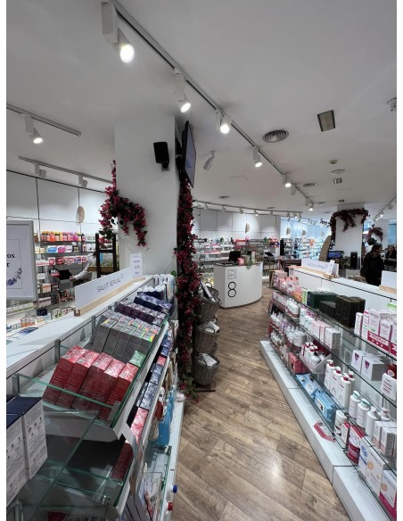 Sistema hilo musical con Sonos en farmacia